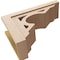 Ekena Millwork 11"W x 33"D x 22"H Classic Sheridan Rough Cedar Woodgrain TimberThane Corbel, Primed Tan CORUR11X33X22SHERCPR - alternate 6